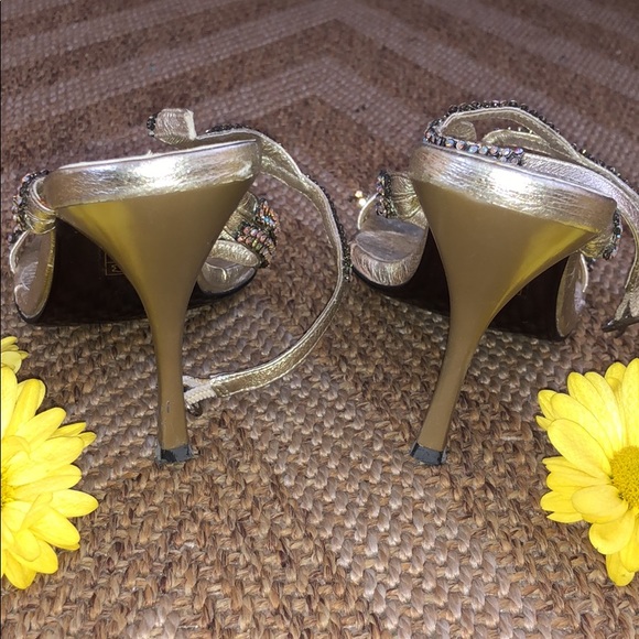 Jubilee NY Rhinestone Heels Women size 37 - Picture 5 of 7